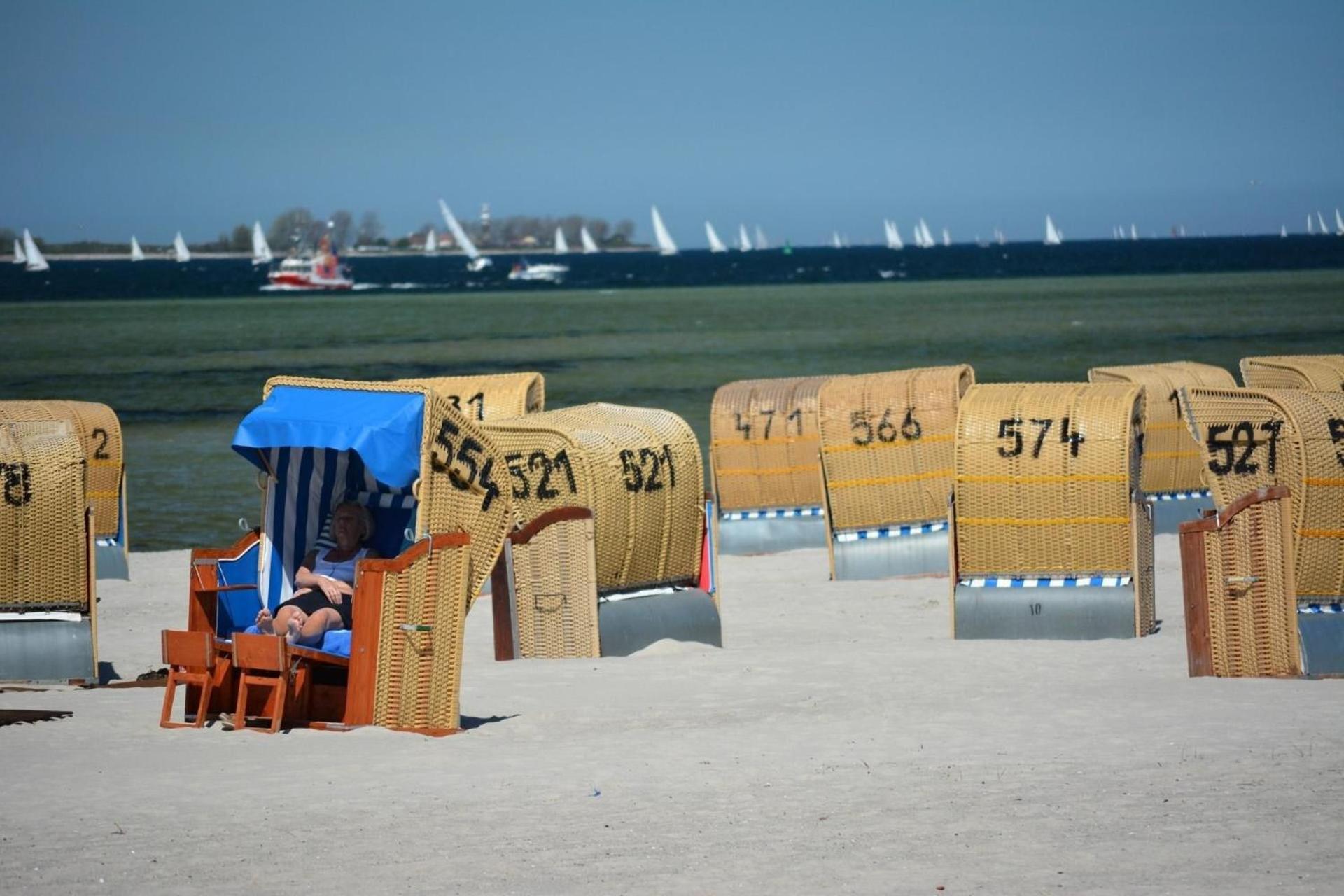 Apartmán Kapitaenshaus Nr 10 Laboe Exteriér fotografie